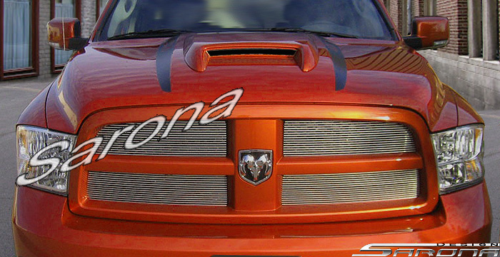 Custom Dodge Ram  Truck Hood Scoop (2002 - 2016) - $250.00 (Part #DG-004-HS)